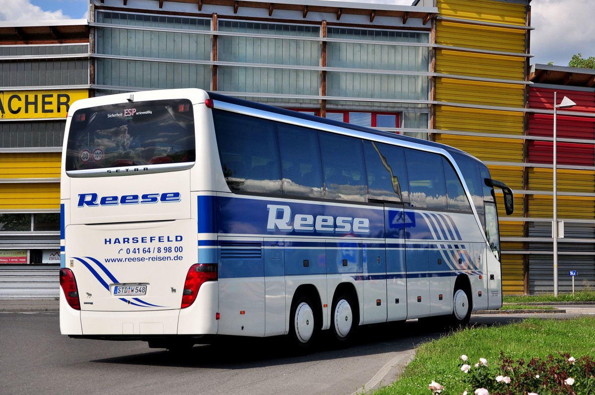 Setra 415 HDH von REESE aus Deutschland am 17.August 2014 in Krems gesehen.