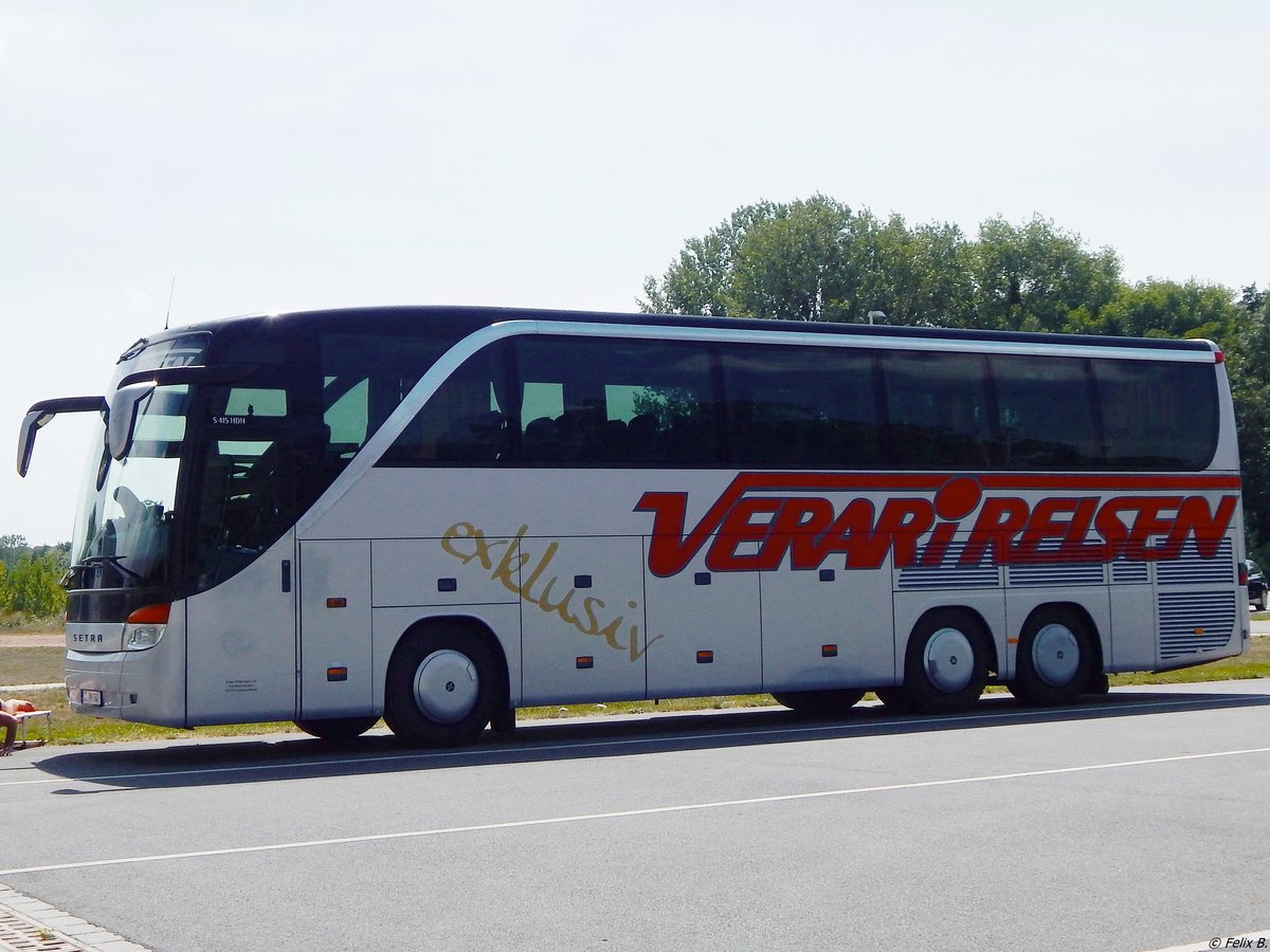 Setra 415 HDH von Verari Reisen aus Deutschland in Neubrandenburg.