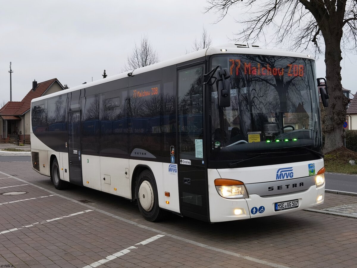 Setra 415 LE Business der MVVG in Plau am See.