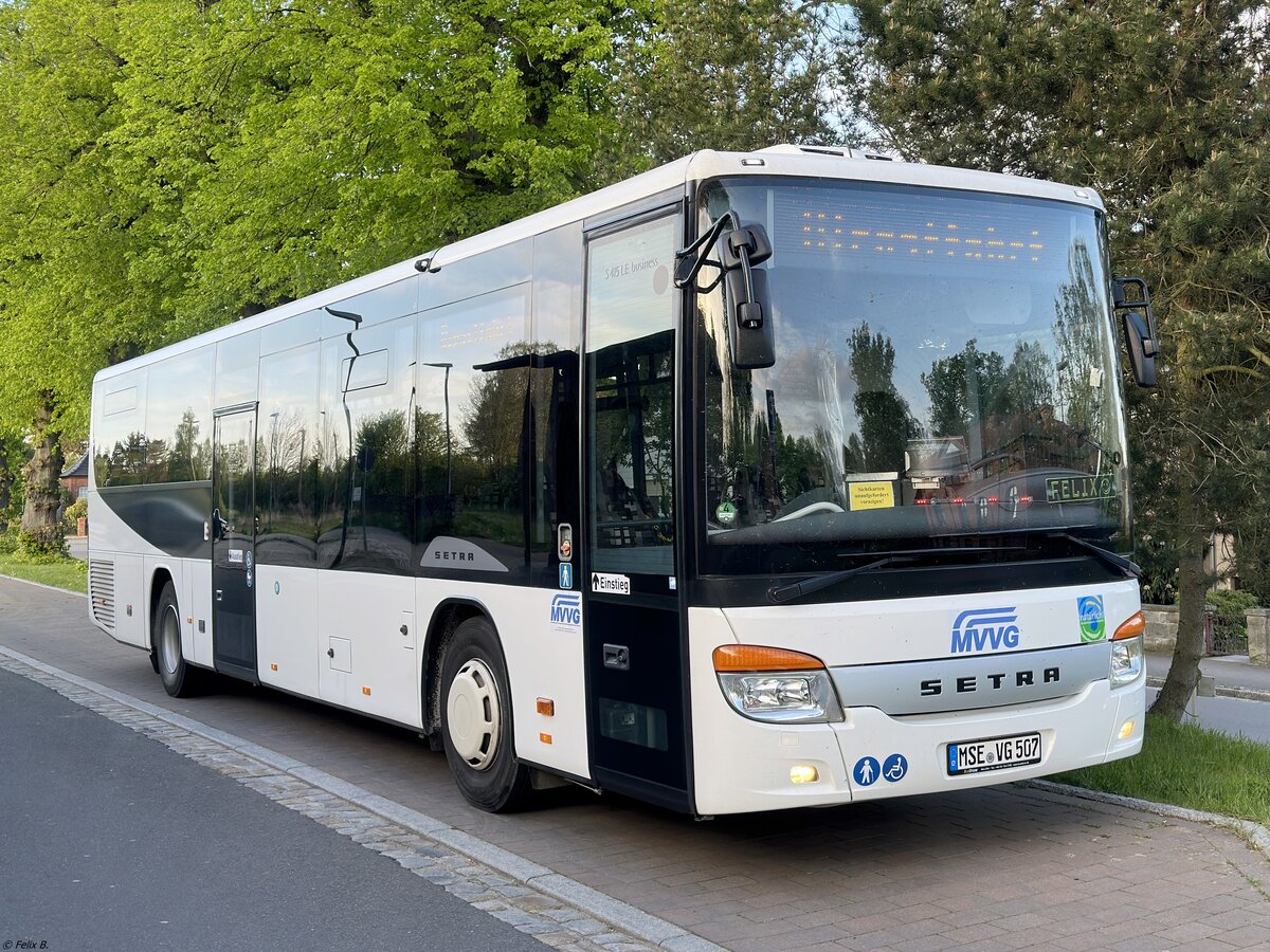 Setra 415 LE Business der MVVG in Plau am See.