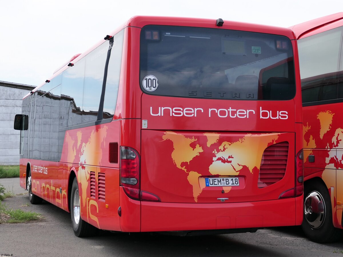 Setra 415 LE Business von URB aus Deutschland in Ueckermünde. 