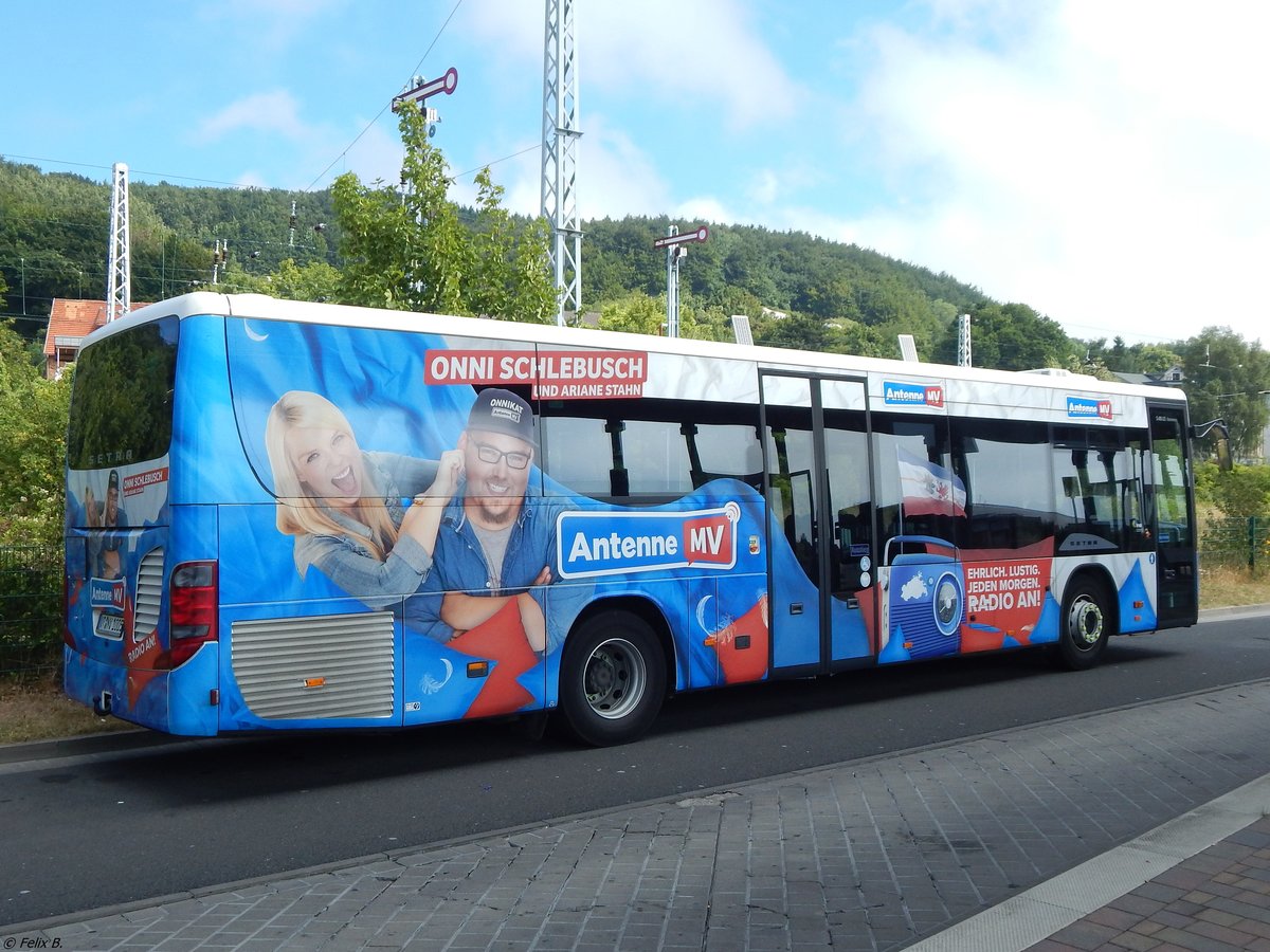 Setra 415 LE Business der VVR in Sassnitz. 