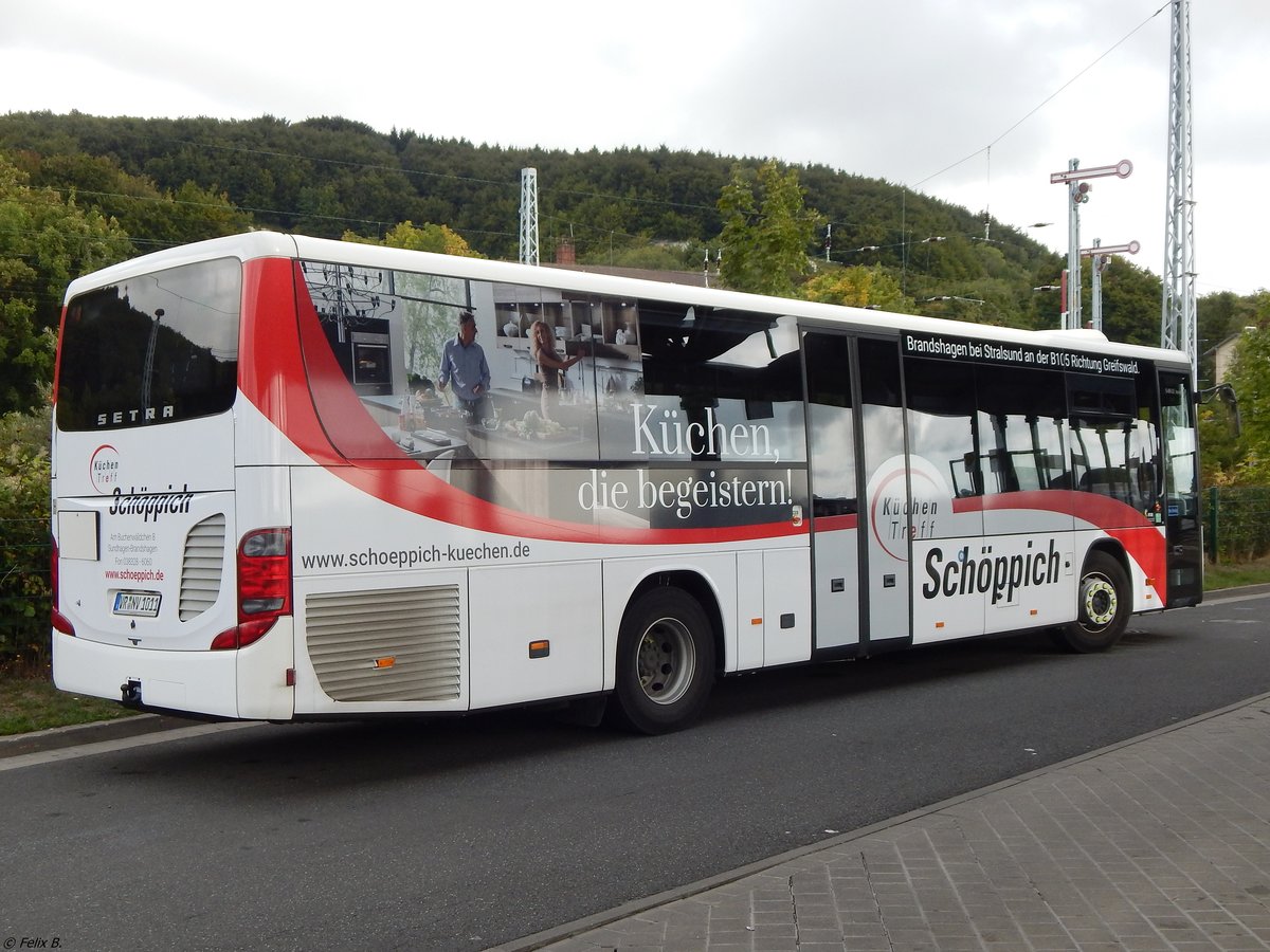 Setra 415 LE Business der VVR in Sassnitz.