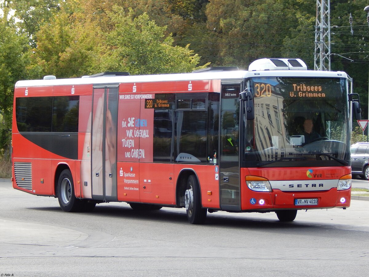 Setra 415 LE Business der VVR in Greifswald.