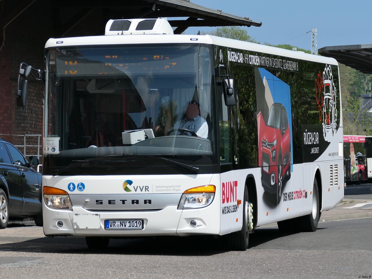 Setra 415 LE Business der VVR in Sassnitz.