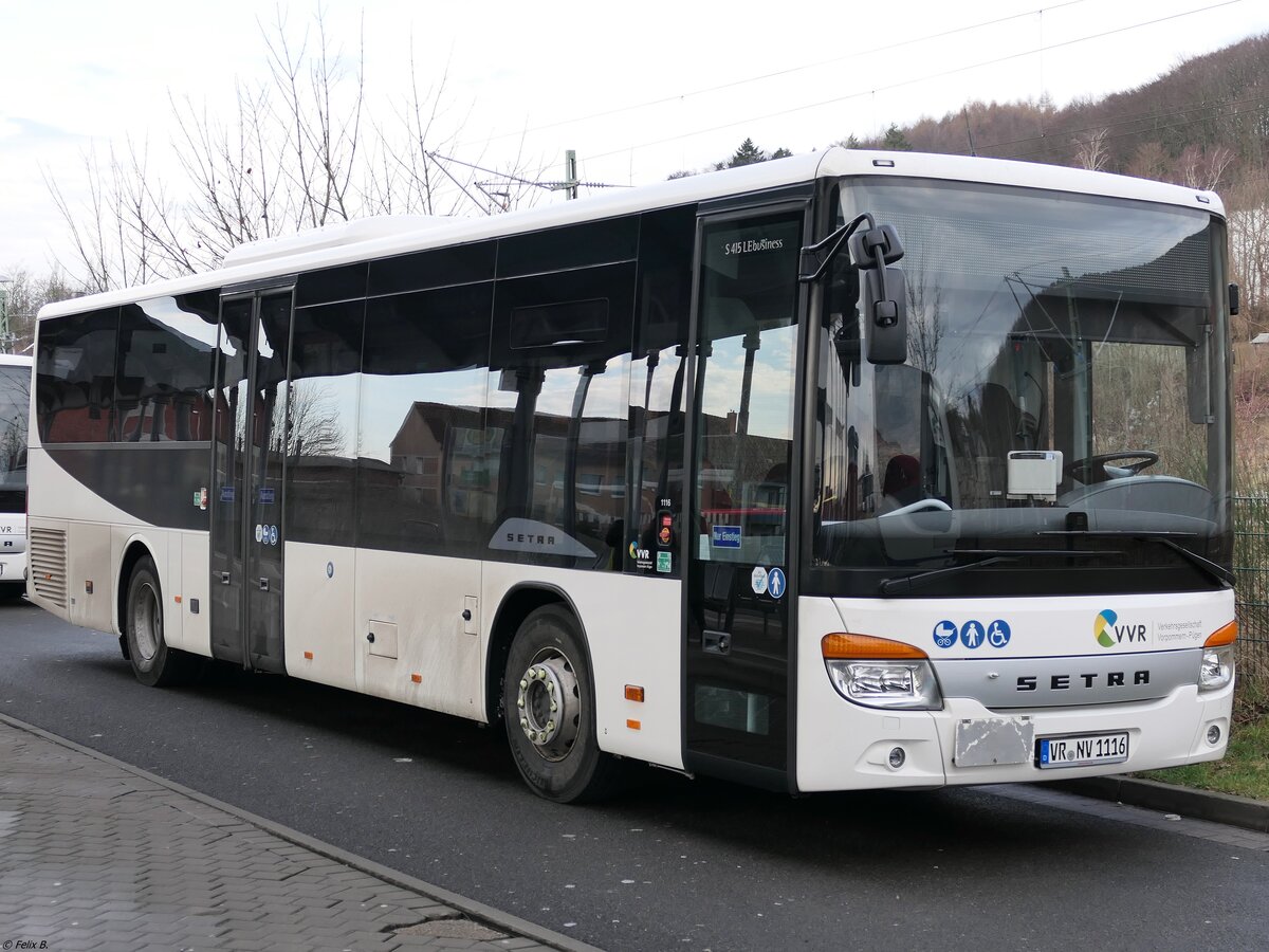 Setra 415 LE Business der VVR in Sassnitz.
