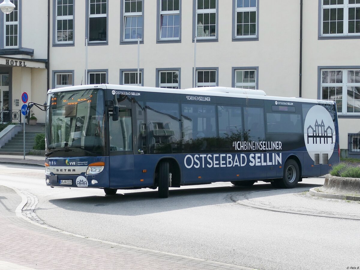 Setra 415 LE Business der VVR in Sassnitz.