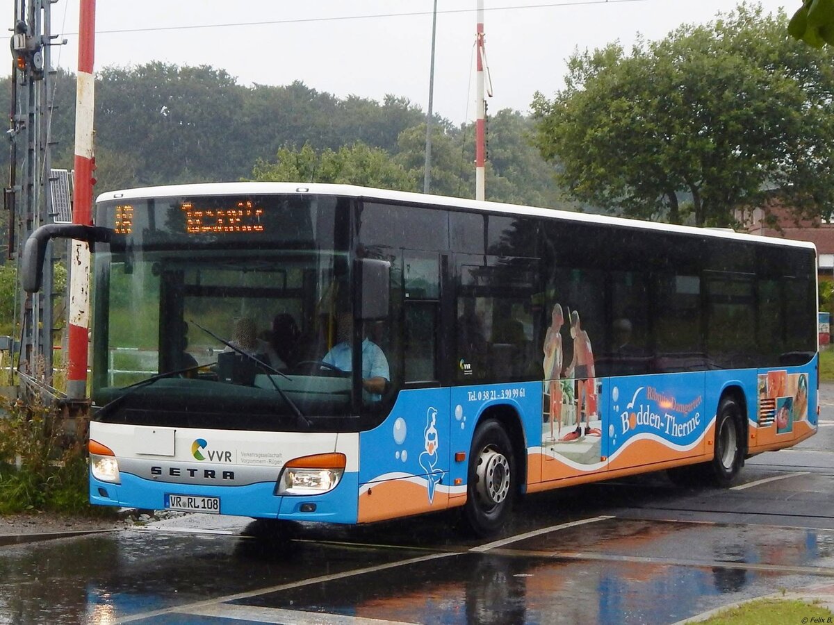Setra 415 NF der VVR in Sassnitz.