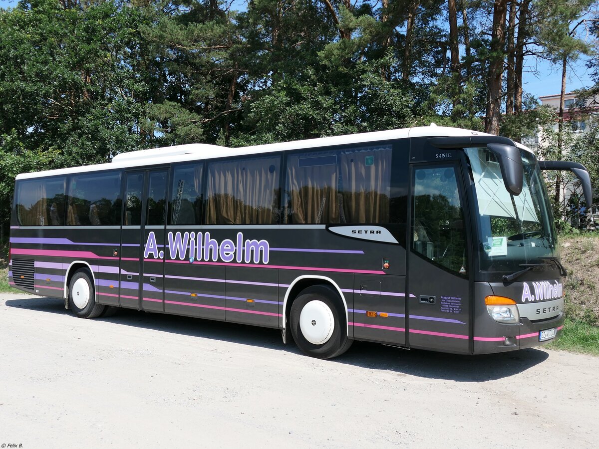 Setra 415 UL von A. Wilhelm aus Deutschland in Binz.