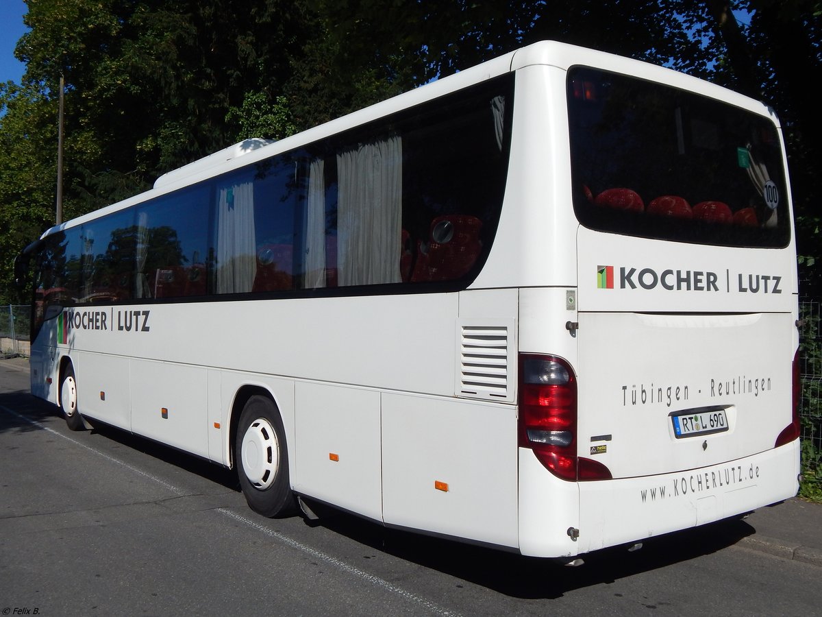 Setra 415 UL von Kocher Lutz aus Deutschland in Tübingen.