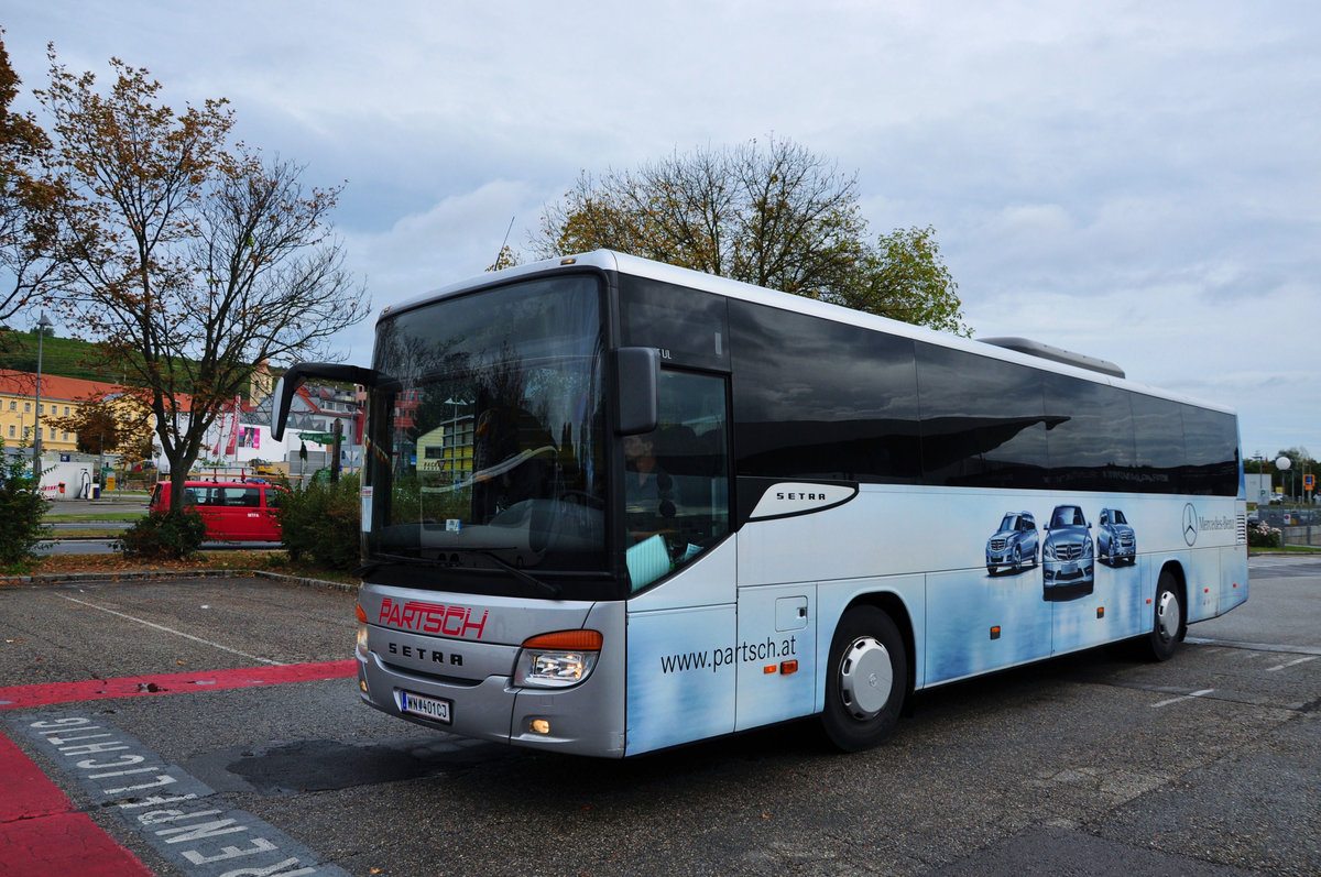 Setra 415 UL von Partsch Reisen aus �sterreich in Krems.