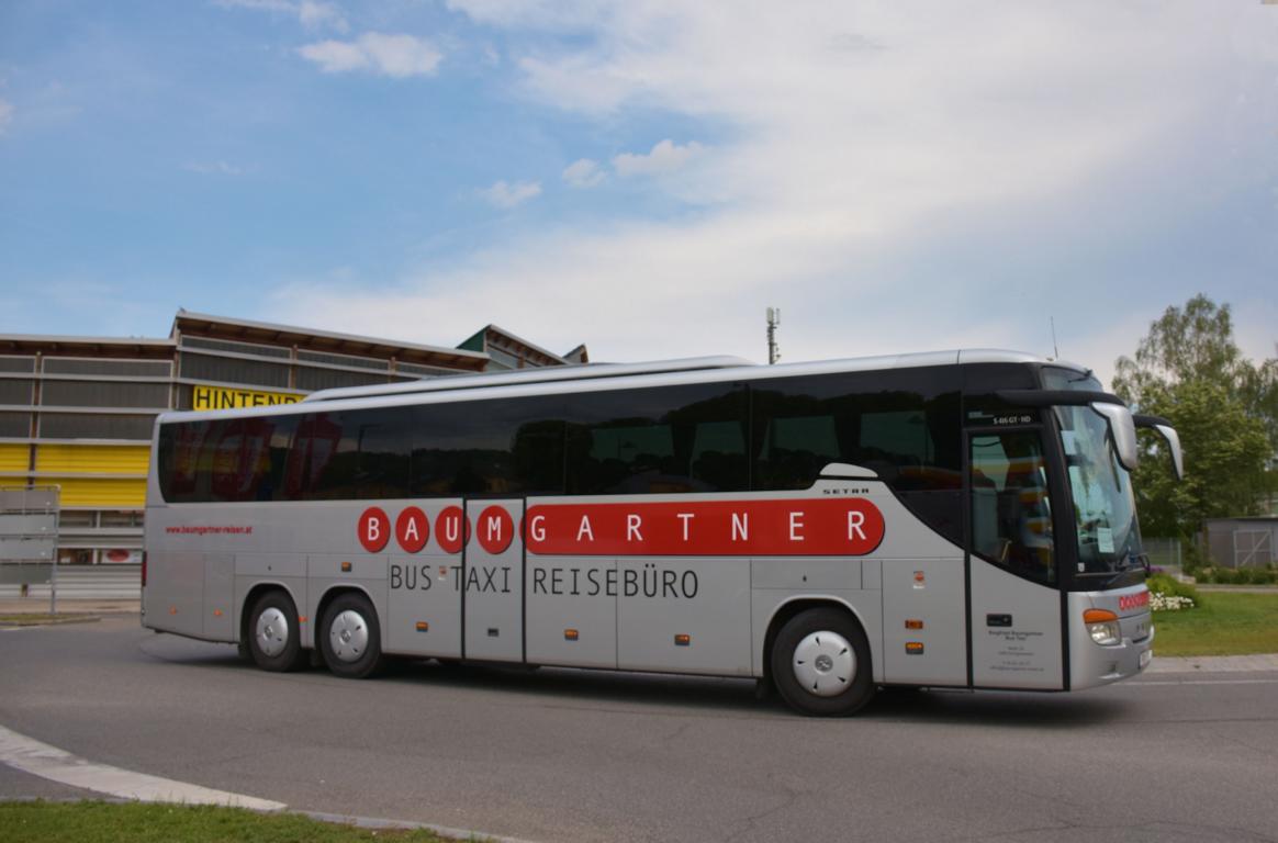 Setra 416 GT-HD von Baumgartner Reisen aus �sterreich im Mai 2018 in Krems.