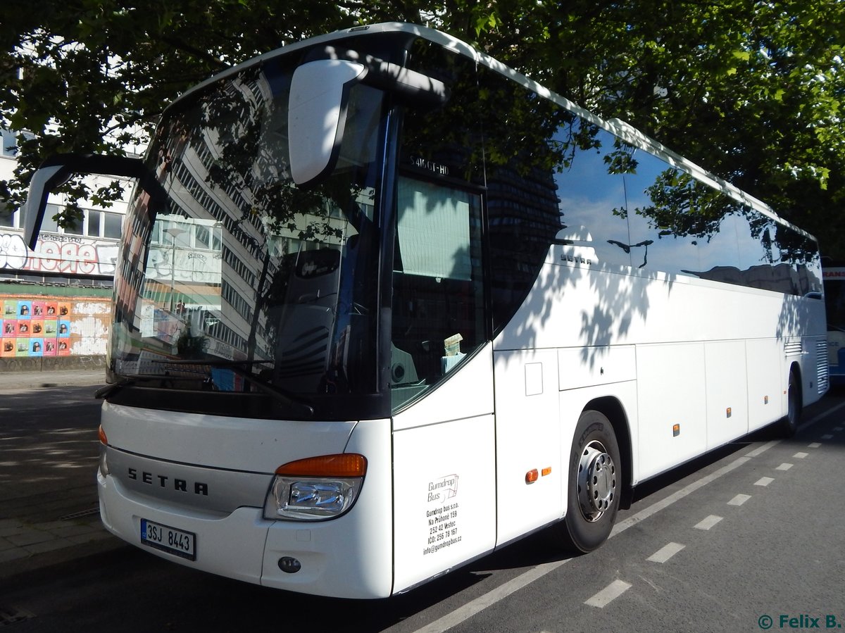 Setra 416 GT-HD von Gumdrop Bus aus Tschechien in Berlin.