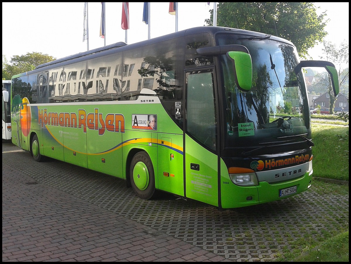 Setra 416 GT-HD von H�rmann Reisen aus Deutschland in Bergen.