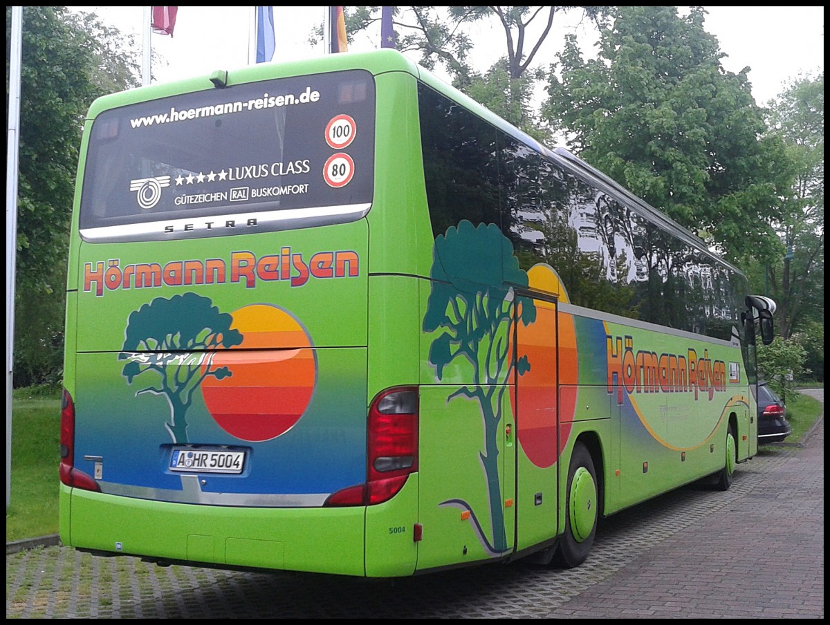 Setra 416 GT-HD von H�rmann Reisen aus Deutschland in Bergen.