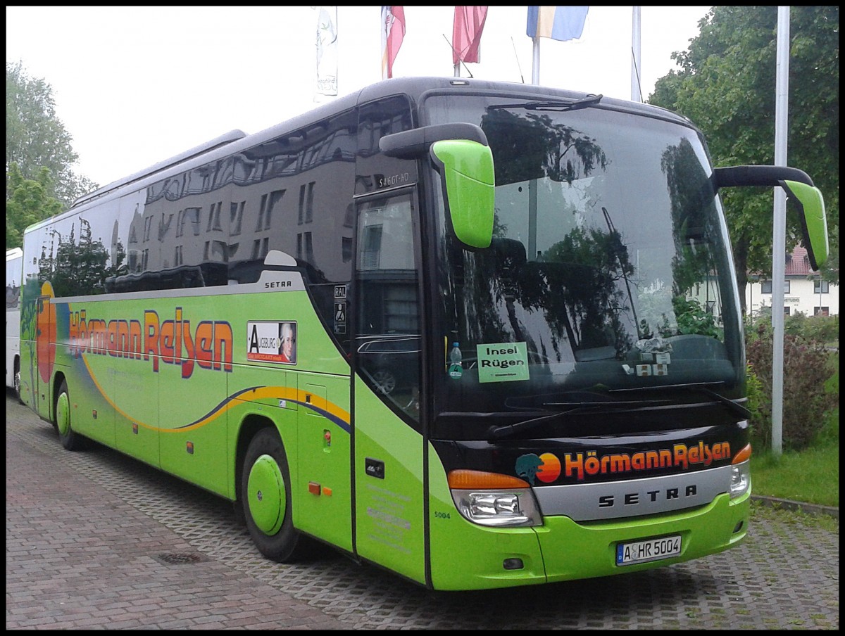 Setra 416 GT-HD von H�rmann Reisen aus Deutschland in Bergen.