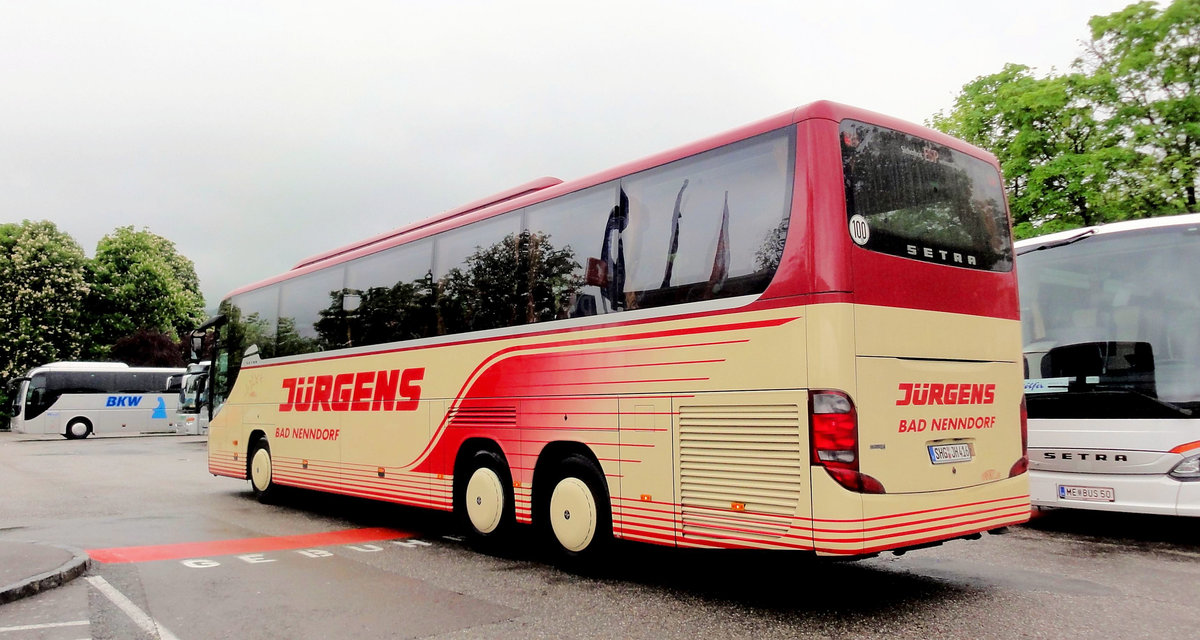 Setra 416 GT-HD von J�rgens Reisen aus der BRD in Krems gesehen.