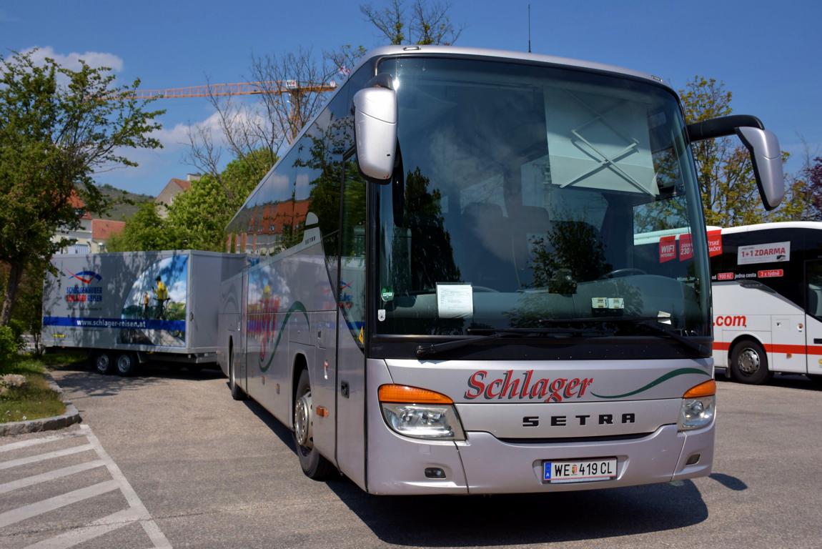 Setra 416 GT-HD von Schlager Reisen aus �sterreich in Krems.