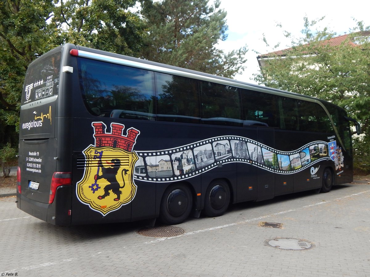 Setra 416 HDH von Euregio Tours aus Deutschland in Binz.