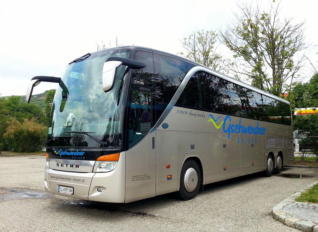 Setra 416 HDH von Gschwendner Reisen aus �sterreich 2018 in Krems.