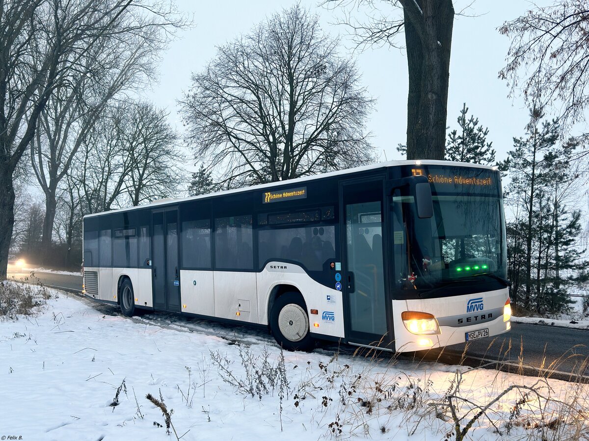 Setra 416 NF der MVVG in Malchow.