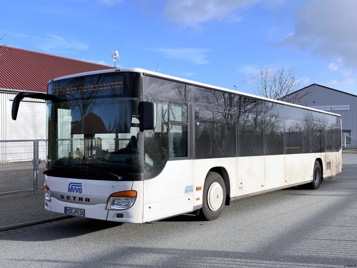 Setra 416 NF der MVVG in Malchow.