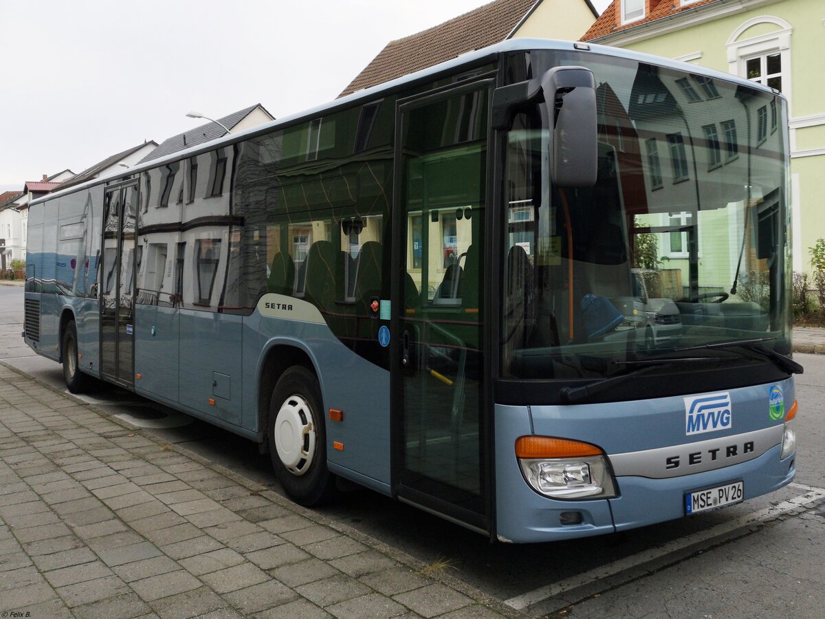 Setra 416 NF der MVVG in Neubrandenburg.