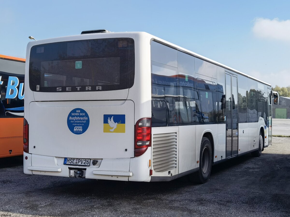 Setra 416 NF der MVVG in Röbel.