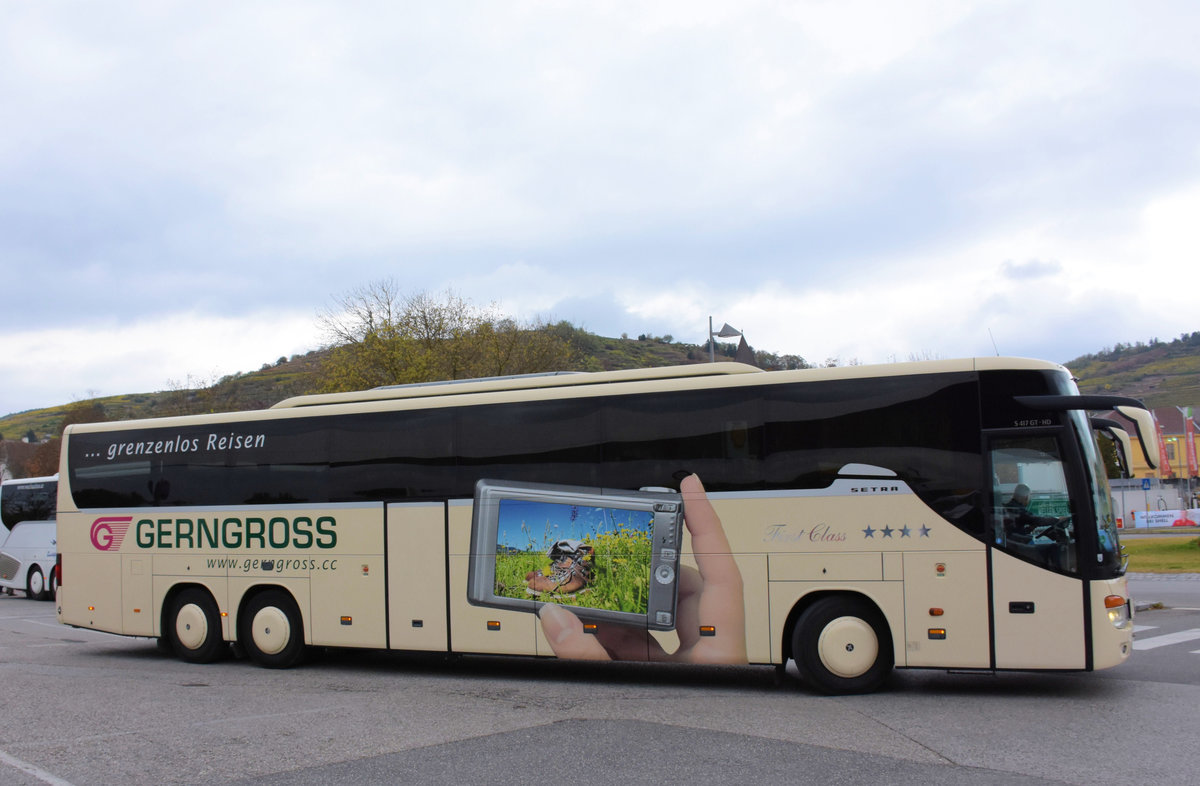 Setra 417 GT-HD von Gerngross Reisen aus �sterreich in Krems.