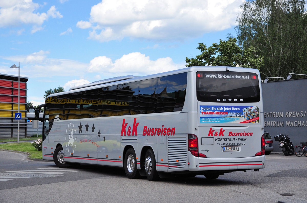 Setra 417 GT-HD von k & k Busreisen aus �sterreich in Krems.
