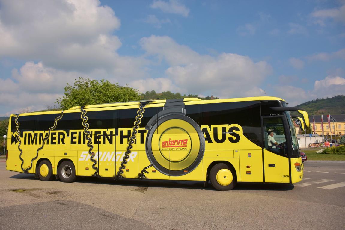 Setra 417 GT-HD von Springer Reisen aus �sterreich 2018 in Krems.