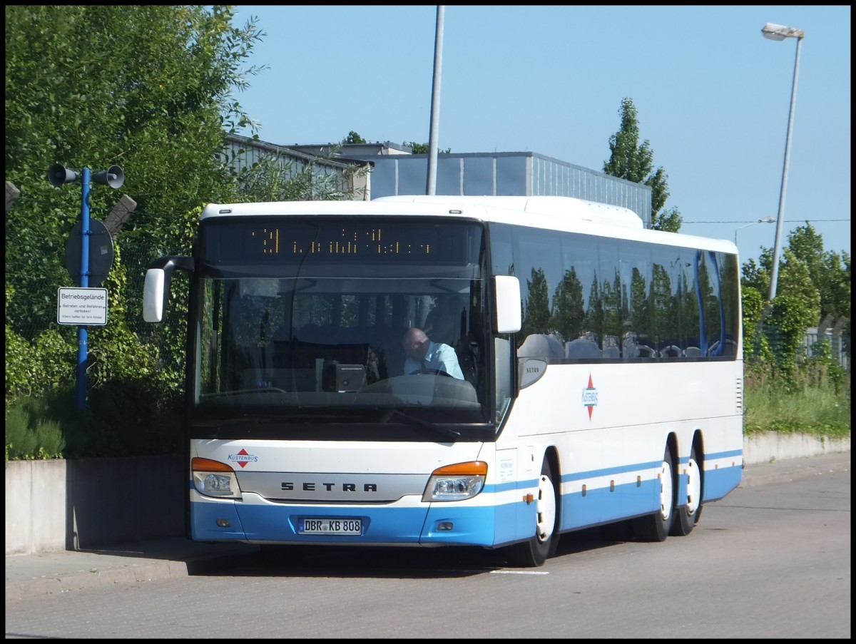 Setra 417 UL der K�stenbus GmbH in Rostock.