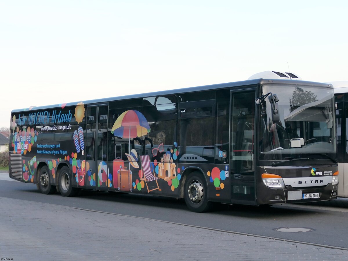 Setra 418 LE Business der VVR in Sassnitz.