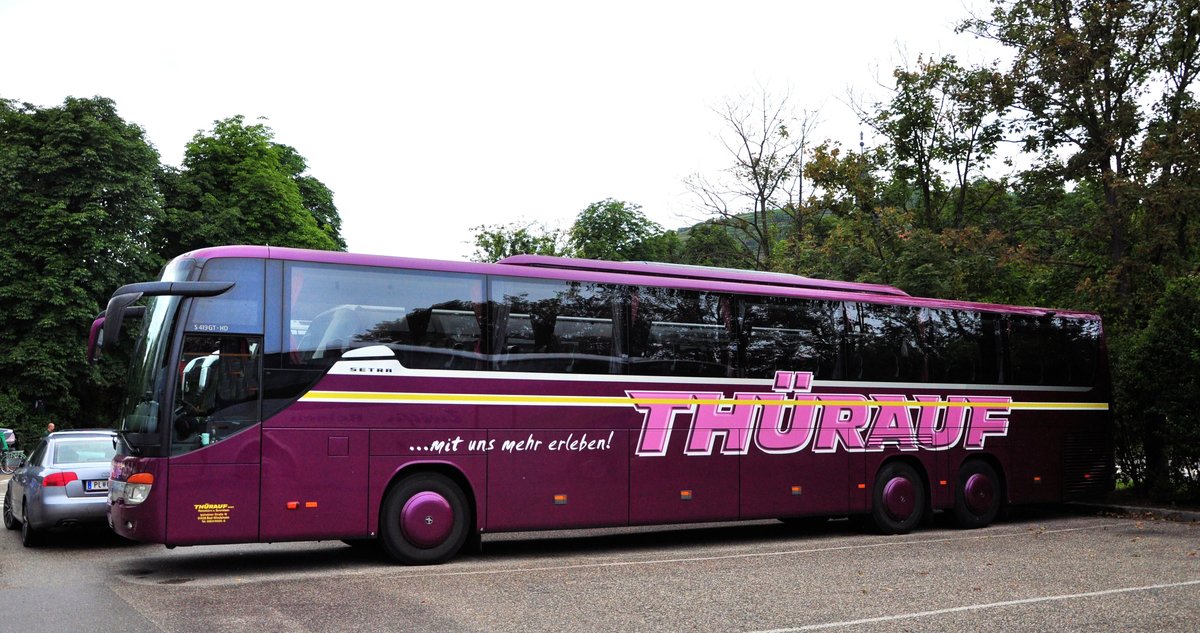 Setra 419 GT-HD von Th�rauf Reisen aus der BRD in Krems gesehen.