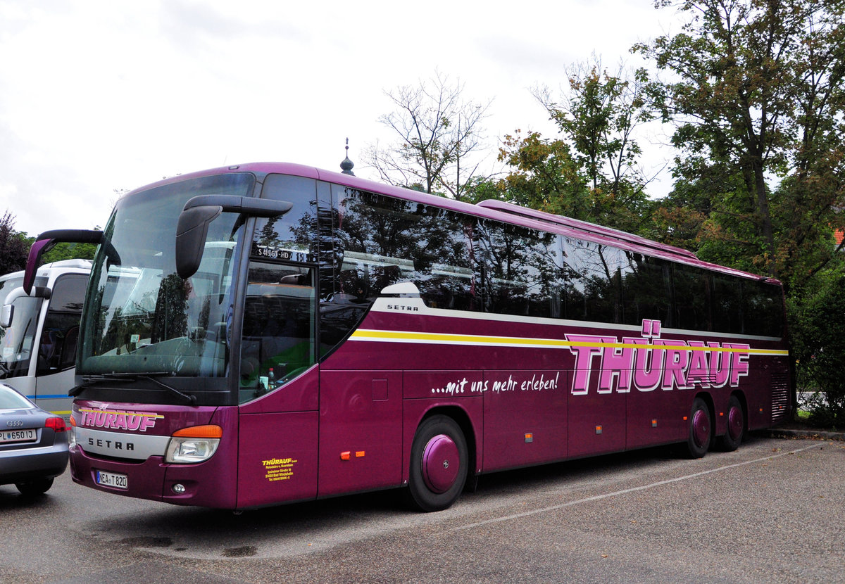 Setra 419 GT-HD von Th�rauf Reisen aus der BRD in Krems gesehen.