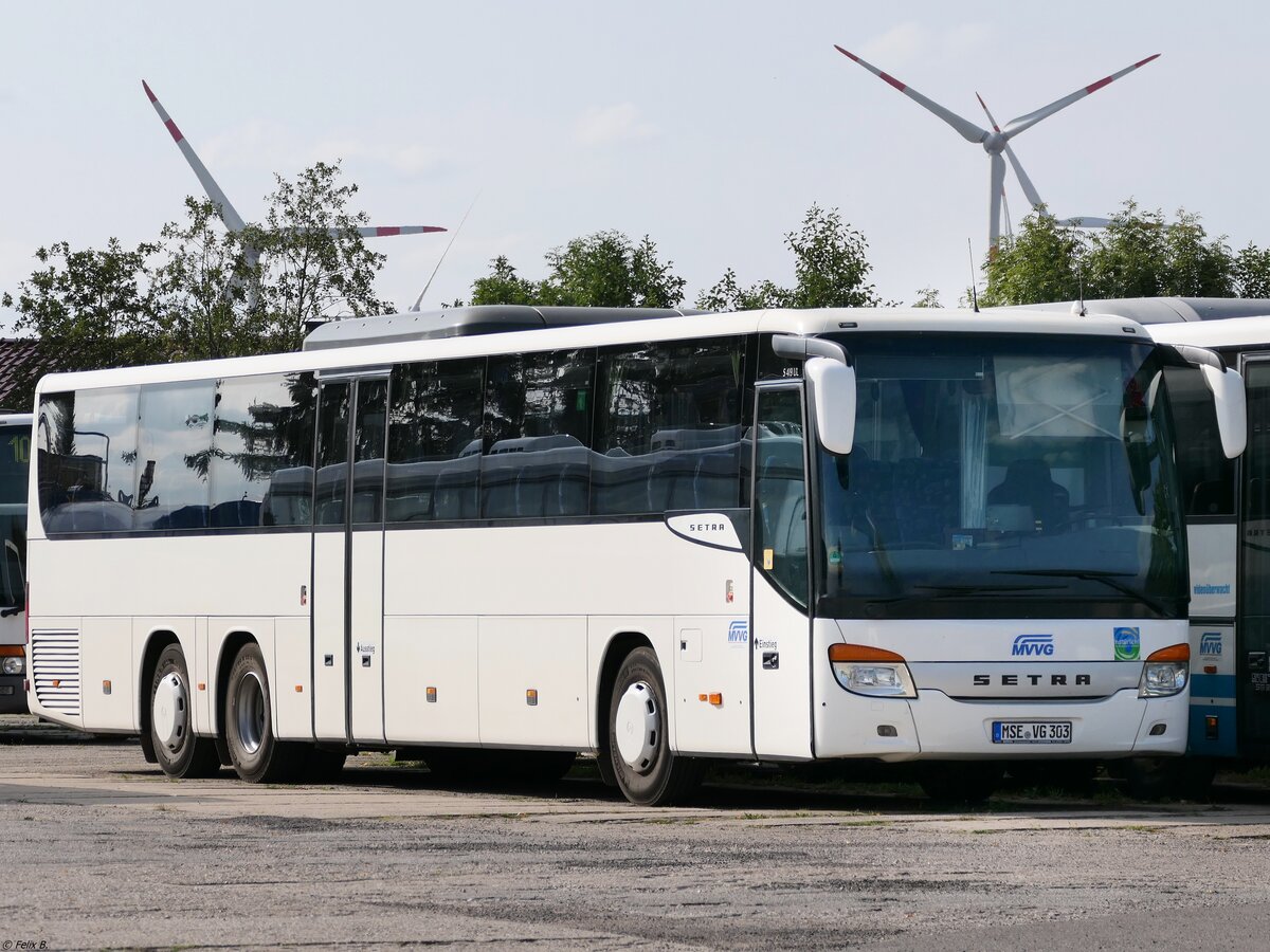 Setra 419 UL der MVVG in Altentreptow.