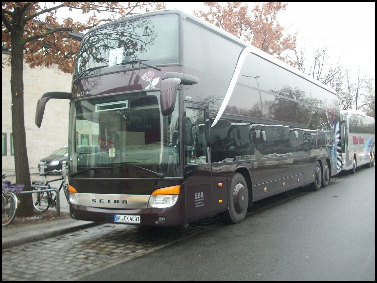 Setra 431 DT von EBR aus Deutschland in Berlin.