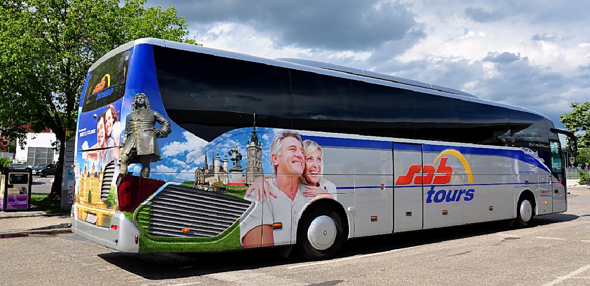 Setra 500er-Serie von SAB Tours aus �sterreich in Krems unterwegs.