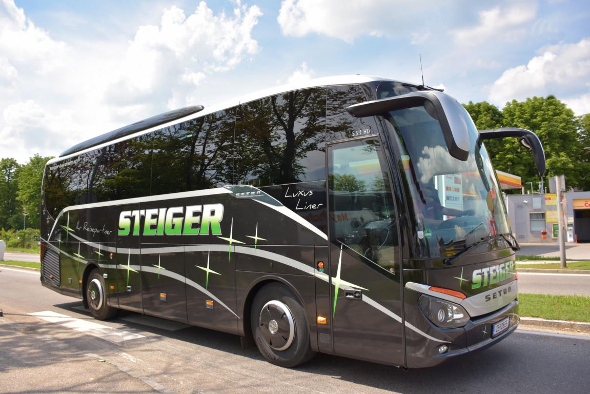 Setra 511 HD von STEIGER Busreisen aus �sterreich im Mai 2018 in Krems.