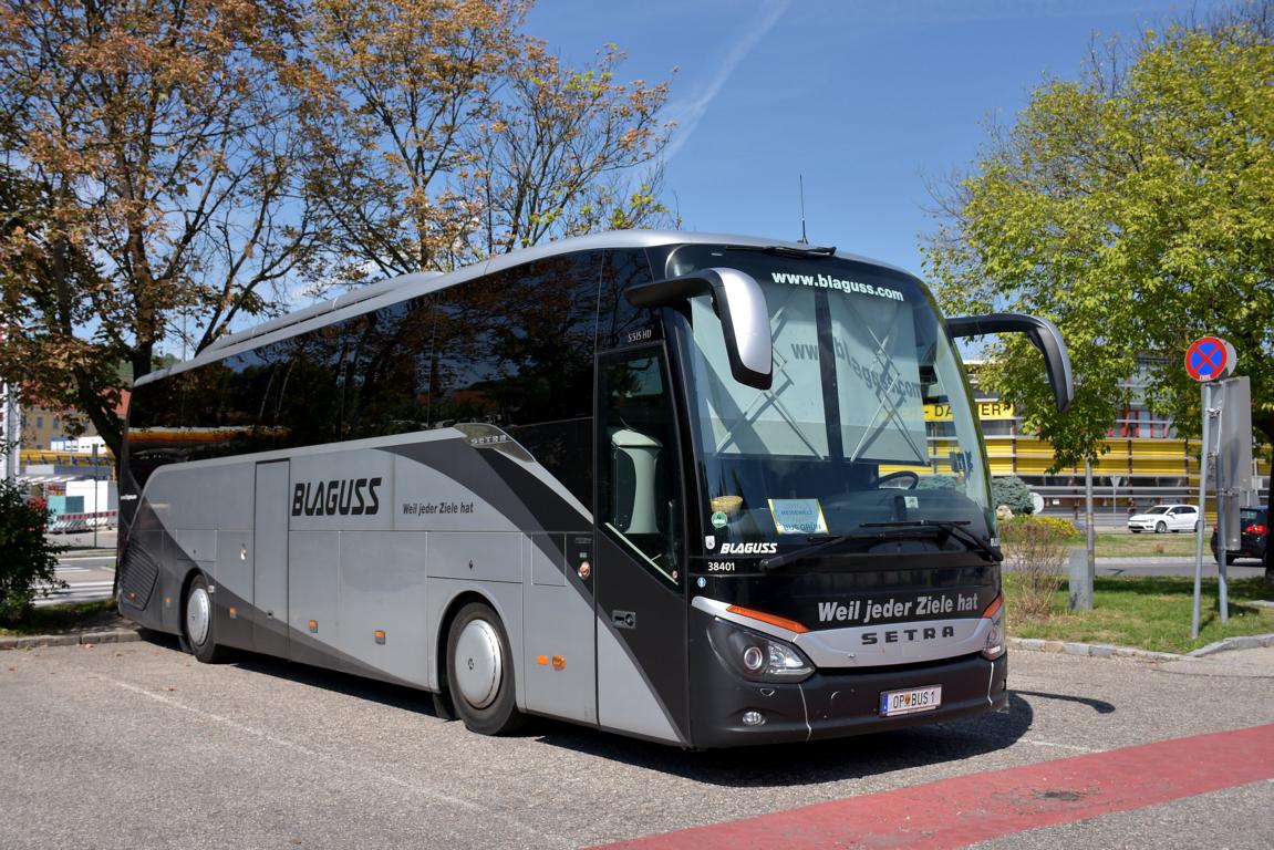 Setra 515 HD von Blaguss Reisen aus sterreich 2017 in Krems.