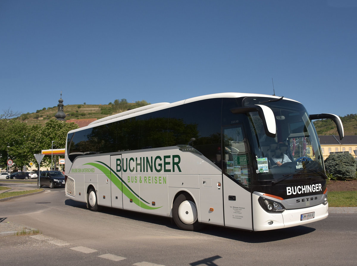 Setra 515 HD von Buchinger Reisen aus �sterreich im Mai 2018 in Krems.