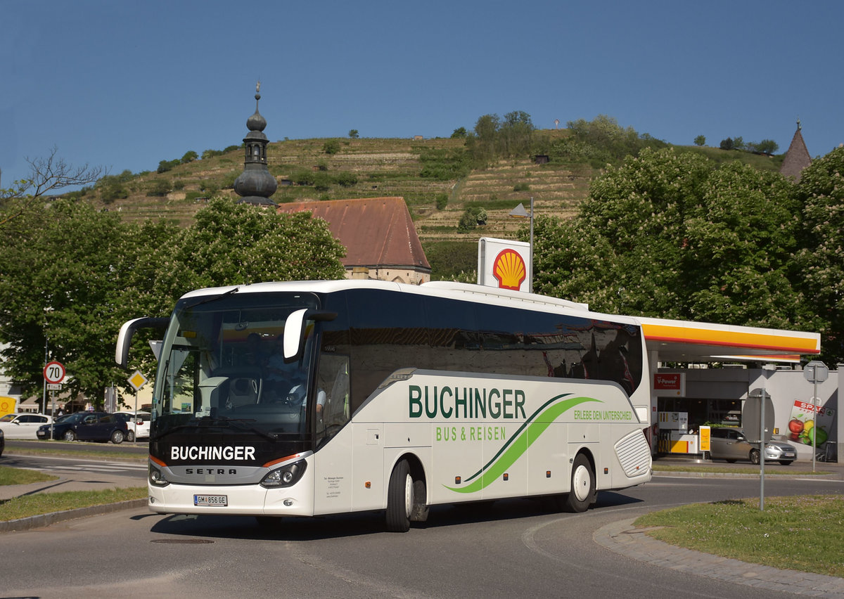 Setra 515 HD von Buchinger Reisen aus �sterreich im Mai 2018 in Krems.