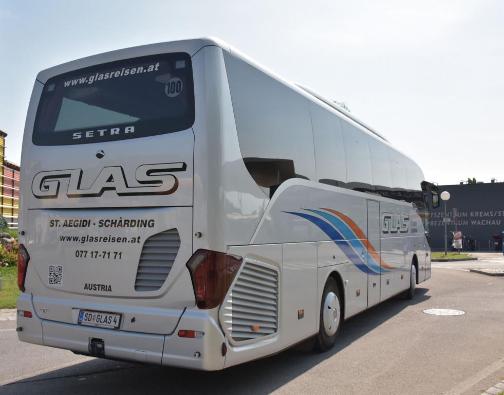 Setra 515 HD von GLAS Reisen aus �sterreich 2018 in Krems.