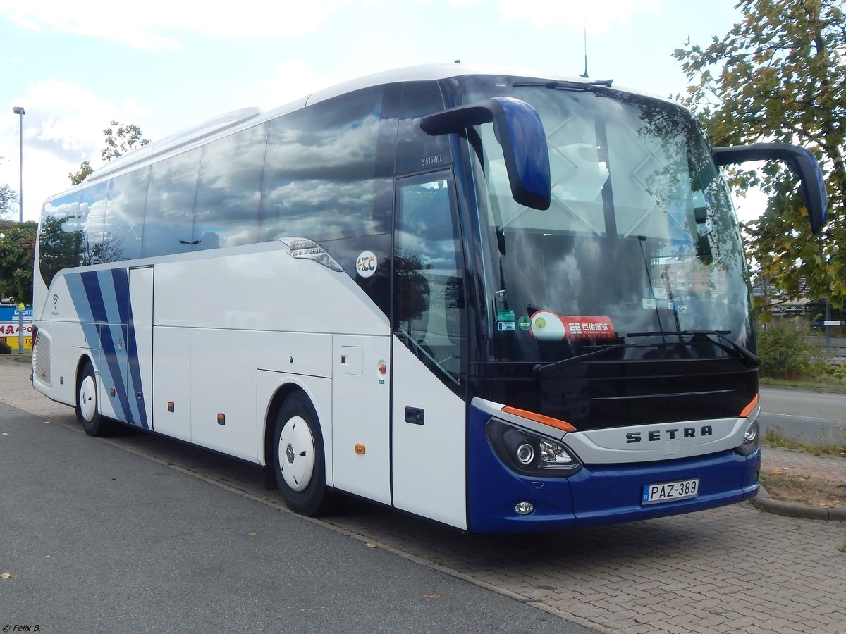 Setra 515 HD von HCC Kft. aus Ungarn in Hannover.