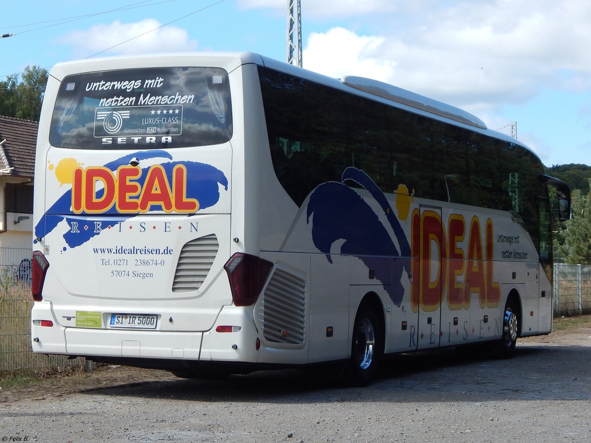 Setra 515 HD von Ideal Reisen aus Deutschland in Binz.