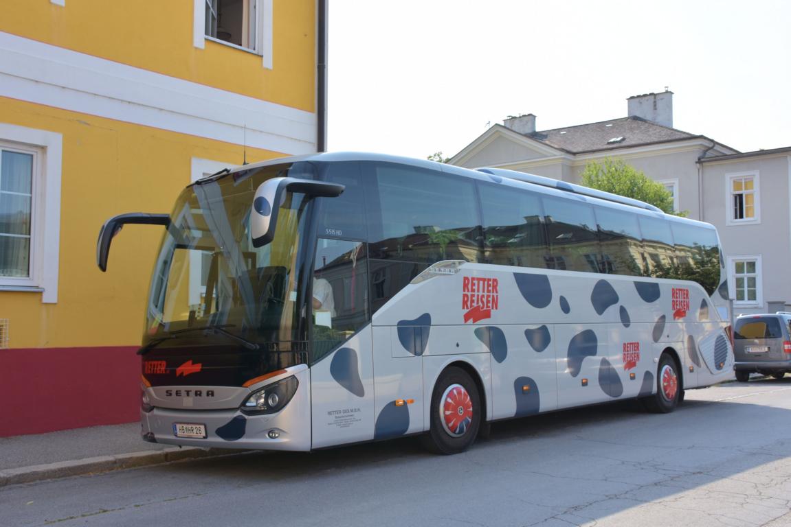 Setra 515 HD von RETTER Reisen aus �sterreich 06/2017 in Krems.