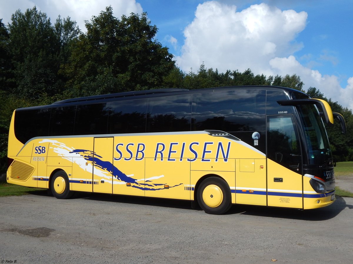 Setra 515 HD von SSB Reisen aus Deutschland in Binz.