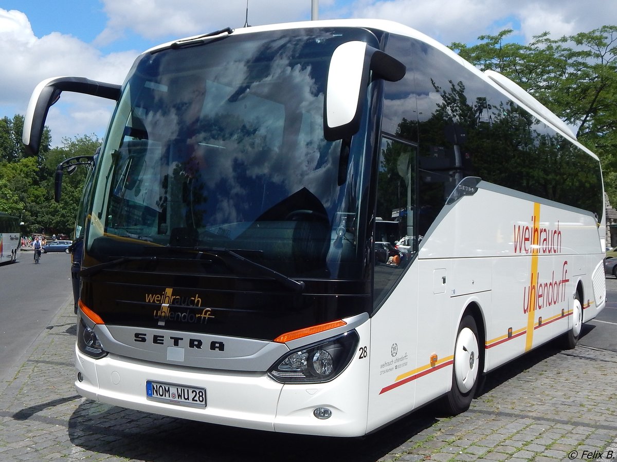 Setra 515 HD von Weihrauch-Uhlendorff aus Deutschland in Berlin.