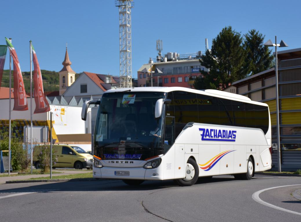 Setra 515 HD von Zacharias Reisen aus der BRD 2017 in Krems.