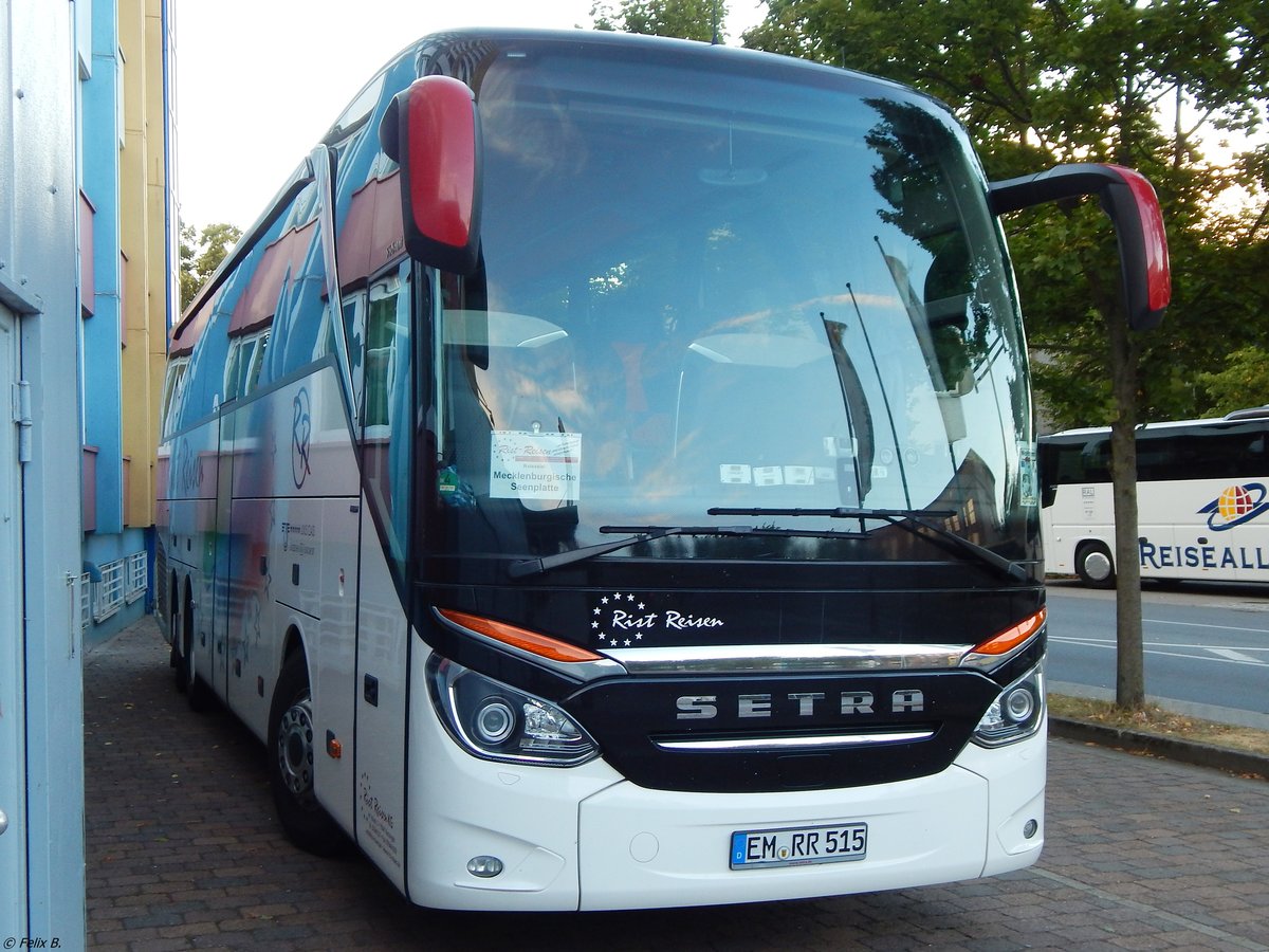 Setra 515 HDH von Rist Reisen aus Deutschland in Neubrandenburg.